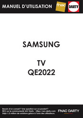 Samsung QE2022 User Manual