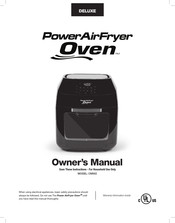 Powerxl Power AirFryer Oven Delux CM002 Owner's Manual