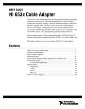 National Instruments NI 6533 User Manual