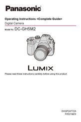 Panasonic LUMIX DC-GH5M2GN Operating Instructions Manual