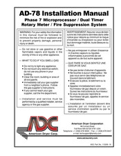 ADC AD-78 Instruction Manual