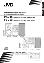 JVC SP-UXJ60 Instructions Manual