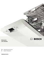 Bosch SHX7ER55UC/52 Operating Instructions Manual