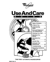 Whirlpool 3LTE5243BW0 Use And Care Manual