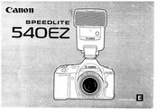 Canon Speedlite 540EZ Manual