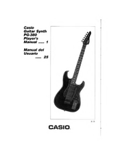 Casio PG-380 Player's Manual