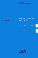 Ibm 3274 User Manual