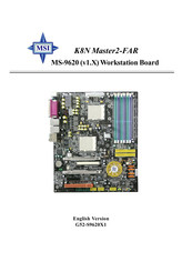MSI K8N Master2-FAR Manual