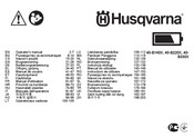 Husqvarna 970 60 78-01 Operator's Manual