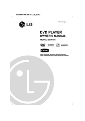 LG LDA-831 Owner's Manual