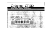 Casio Casiotone CTI-510 Operation Manual
