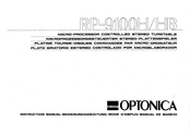 Sharp OPTONICA RP-9100HB Instruction Manual