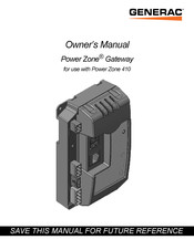 Generac Power Systems Power Zone 410 Owner's Manual