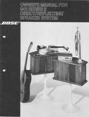 Bose 901 Series II Owner's Manual