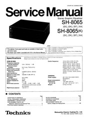Technics SH-8065 Service Manual