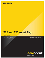 Stanley AeroScout T23 User Manual