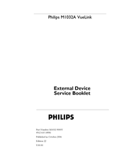 Philips VueLink M1032A Service Booklet