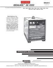 Lincoln Electric 11305 Operator's Manual