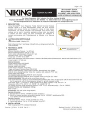 Viking MicrofastHP VK346 Technical Data Manual