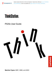 Lenovo ThinkStation P520c User Manual