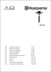Husqvarna 541EA Operator's Manual