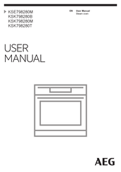 AEG KSK798280M User Manual