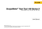 Fluke ScopeMeter 190-062 User Manual