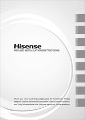 Hisense APC12 Use And Installation Instructions