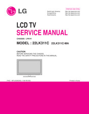 LG 22LK311C-MA Service Manual