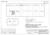LG F4J7TNPW Owner's Manual