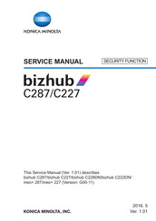 Konica Minolta bizhub C287 Service Manual