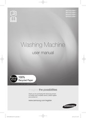 Samsung WF602U4BK Series User Manual