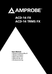 Amprobe ACD-14 FX User Manual