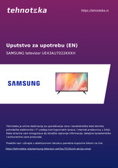 Samsung UE43AU7022KXXH User Manual