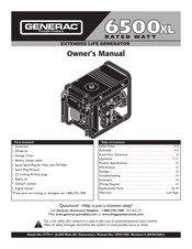 Generac Portable Products 9779-4 Owner's Manual
