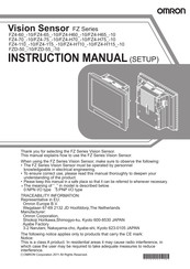 Omron FZ4-70 10 Series Instruction Manual