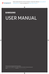 Samsung QE85Q60AAUXZT User Manual