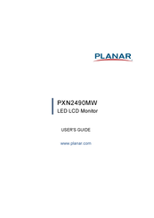Planar PXN2490MW User Manual