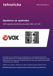 Vox EBG310GW User Manual