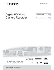Sony Handycam HDR-PJ50 Operating Manual