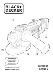 Black & Decker BCG720 N Manual
