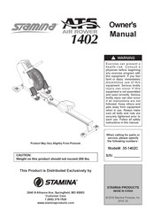 Stamina ATS AIR POWER 1402 Owner's Manual