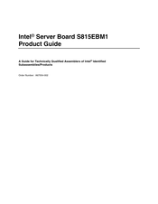 Intel A67054-002 Product Manual