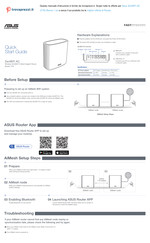 Asus ZenWiFi AC CT8 Quick Start Manual