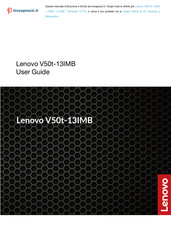Lenovo V50t i5-10400 User Manual