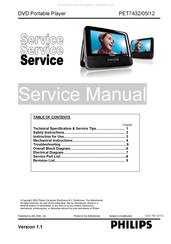 Philips PET7432/05/12 Service Manual