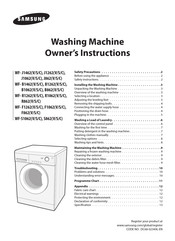 Samsung WF-B1062 Owner's Instructions Manual