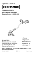 Craftsman 900.74547 Operator's Manual