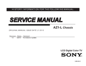 Sony KDL-32EX306 Service Manual