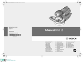 Bosch AdvancedOrbit 18 Original Instructions Manual